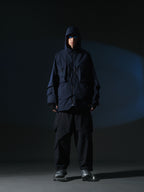 AW22 / 03 — J22-022 Expandable Crossbag Windbreaker (Navy)