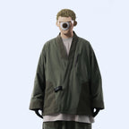 Capsule 03 / CSJ-004 Panelled Kimono Jacket  (Green)