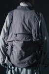 AW22 / 11 — T22-065 Crossbody Bag Utility Vest  (Grey)