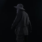 OS-TT03 Cascade Kimono Jacket (Black)