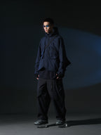 AW22 / 03 — J22-022 Expandable Crossbag Windbreaker (Navy)