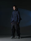 AW22 / 03 — J22-022 Expandable Crossbag Windbreaker (Navy)