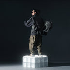 AW22 / 12 —  P22-123 Adjustable Spiral Pants  (Khaki)