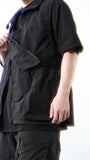 SS22/ 15 TH-062 Crossbody Bag Vest (Black)