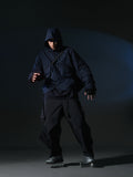 AW22 / 03 — J22-022 Expandable Crossbag Windbreaker (Navy)
