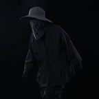 OS-TT03 Cascade Kimono Jacket (Black)