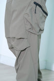 Capsule Series / CB112 Zipper Pocket Loose Pants (Khaki)