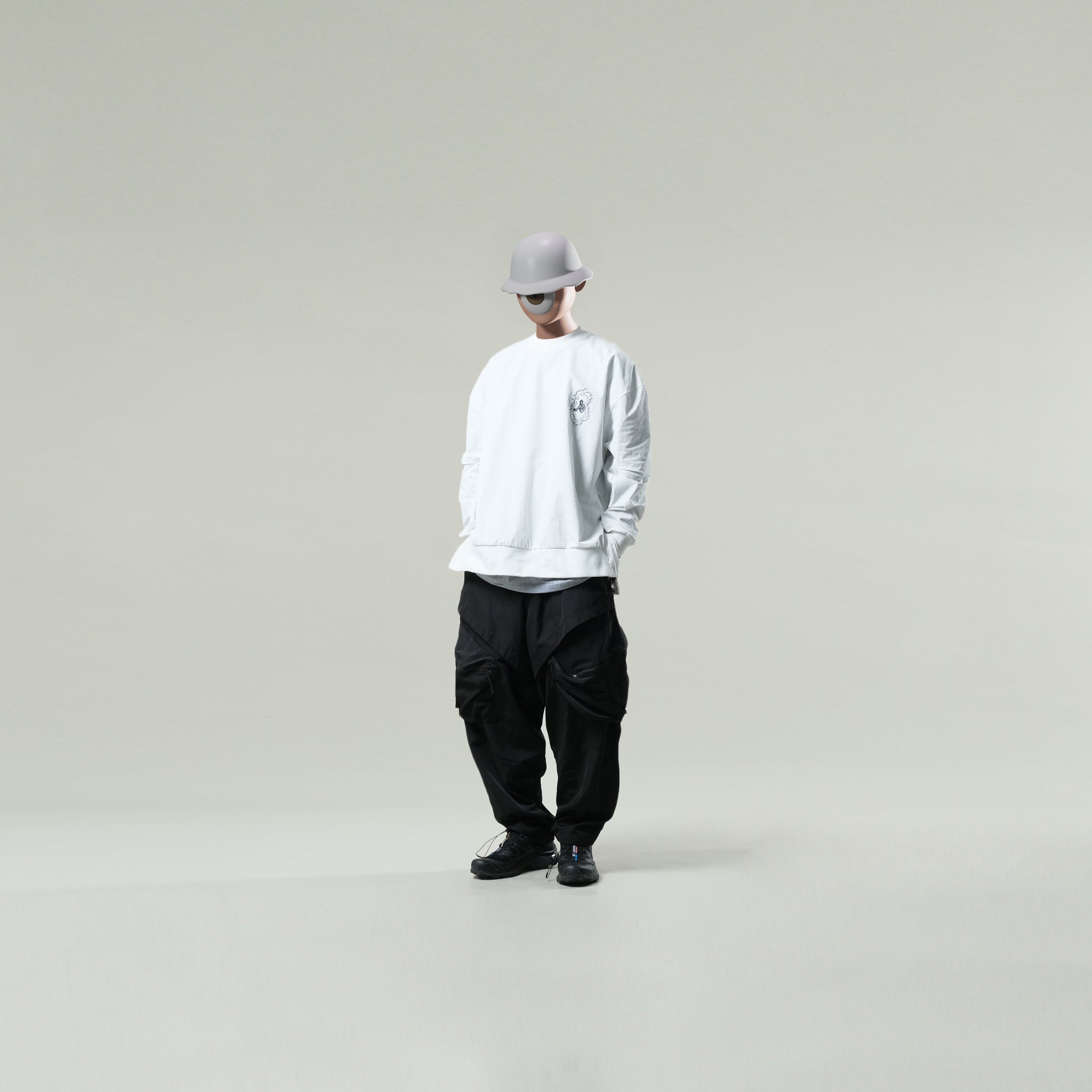 Capsule Series / CB097 Multi-Pocket Pants (Black)