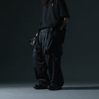 SS23 / 02 —  P23-126  Switchable Breathing Pants (Black)