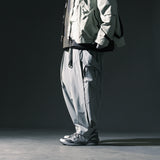 AW22 / 07 —  P22-122 3-way Expandable Relaxed Pants (Light Grey)