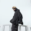 AW21 / 09⁠ PO-030 Ripple Cargo Pocket Pullover (Black)