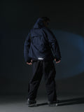 AW22 / 03 — J22-022 Expandable Crossbag Windbreaker (Navy)