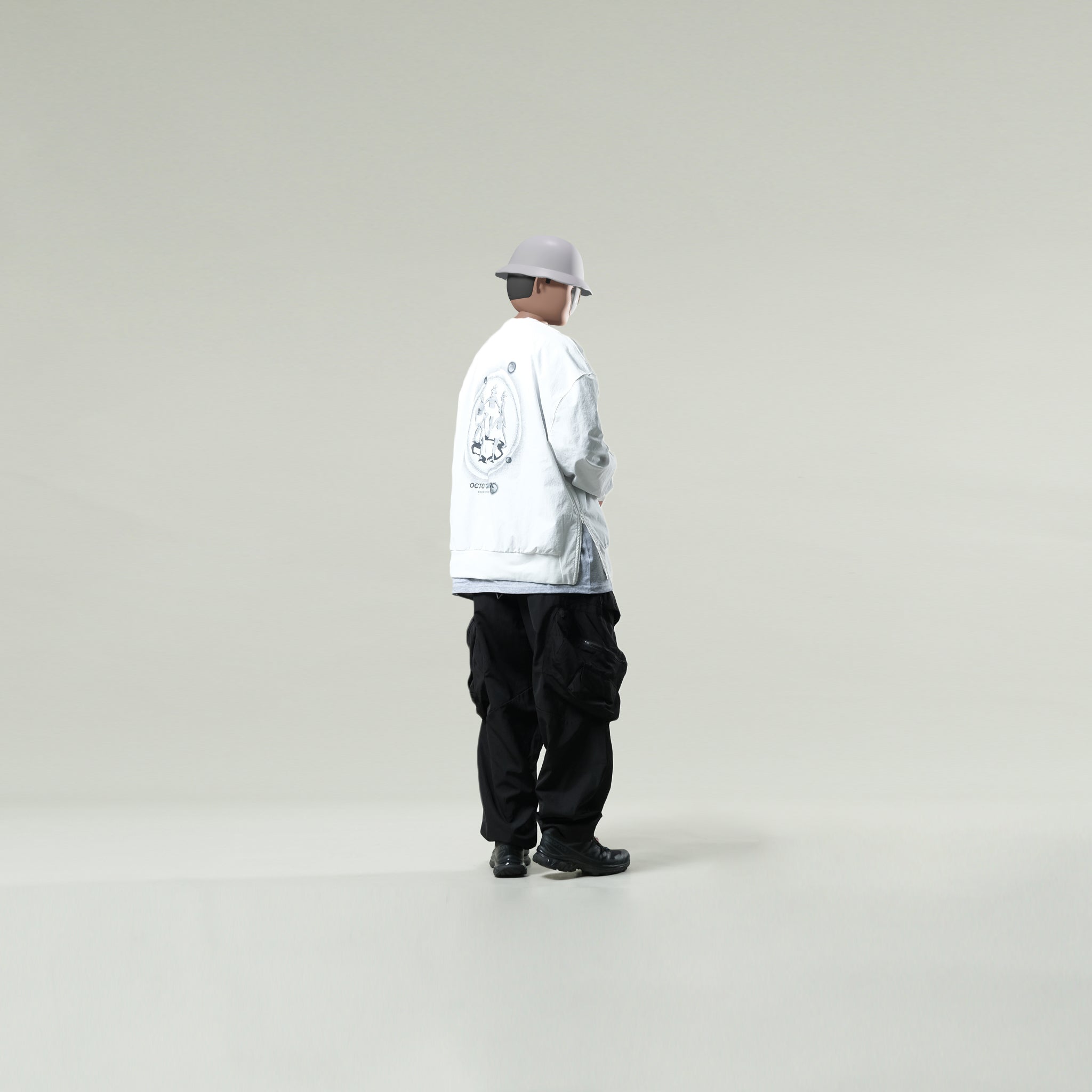 Capsule Series / CB097 Multi-Pocket Pants (Black)