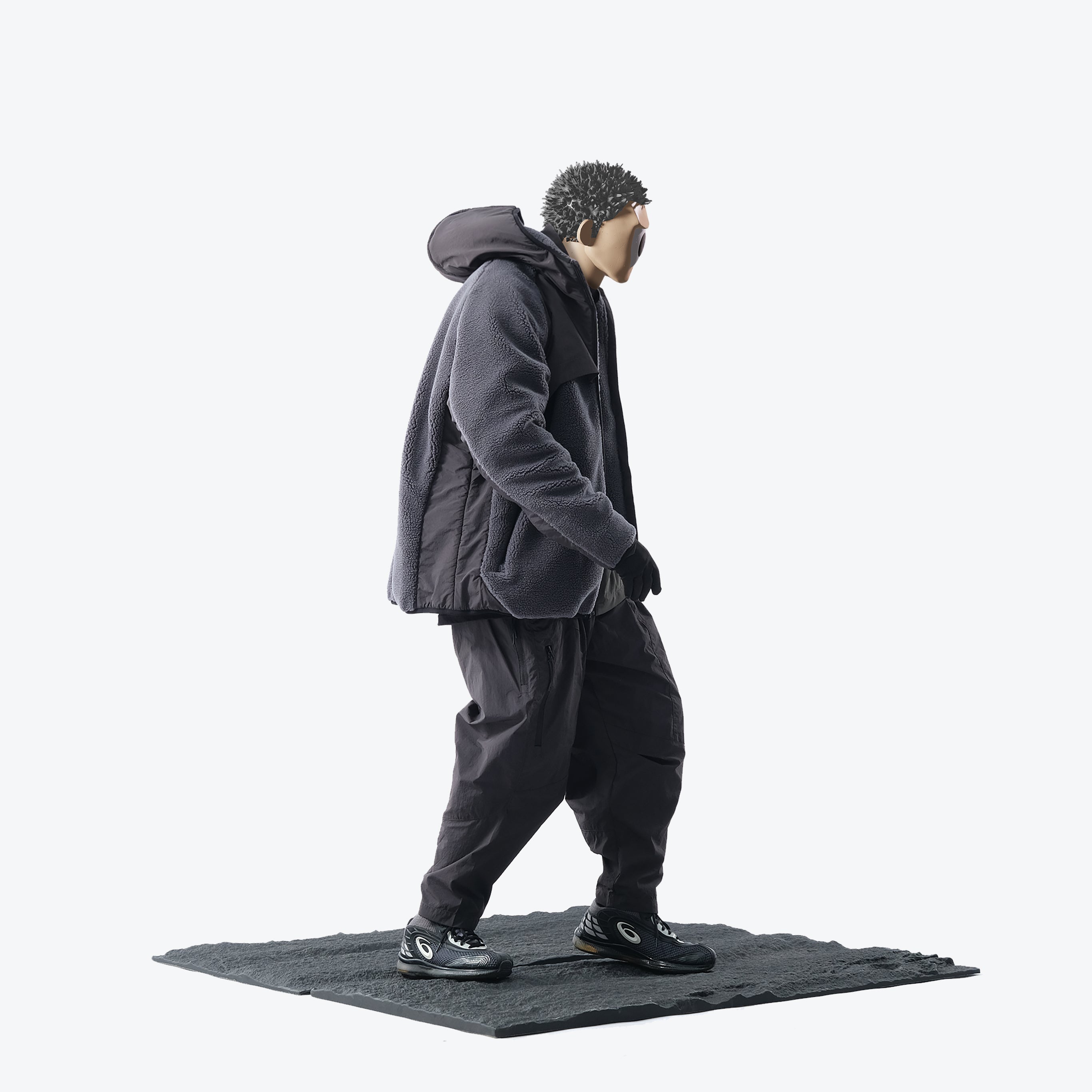 Capsule 02 / CSJ-002 Heavyweight Fleece Jacket (Grey)