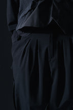 AW22 / 12 —  P22-123 Adjustable Spiral Pants  (Black)
