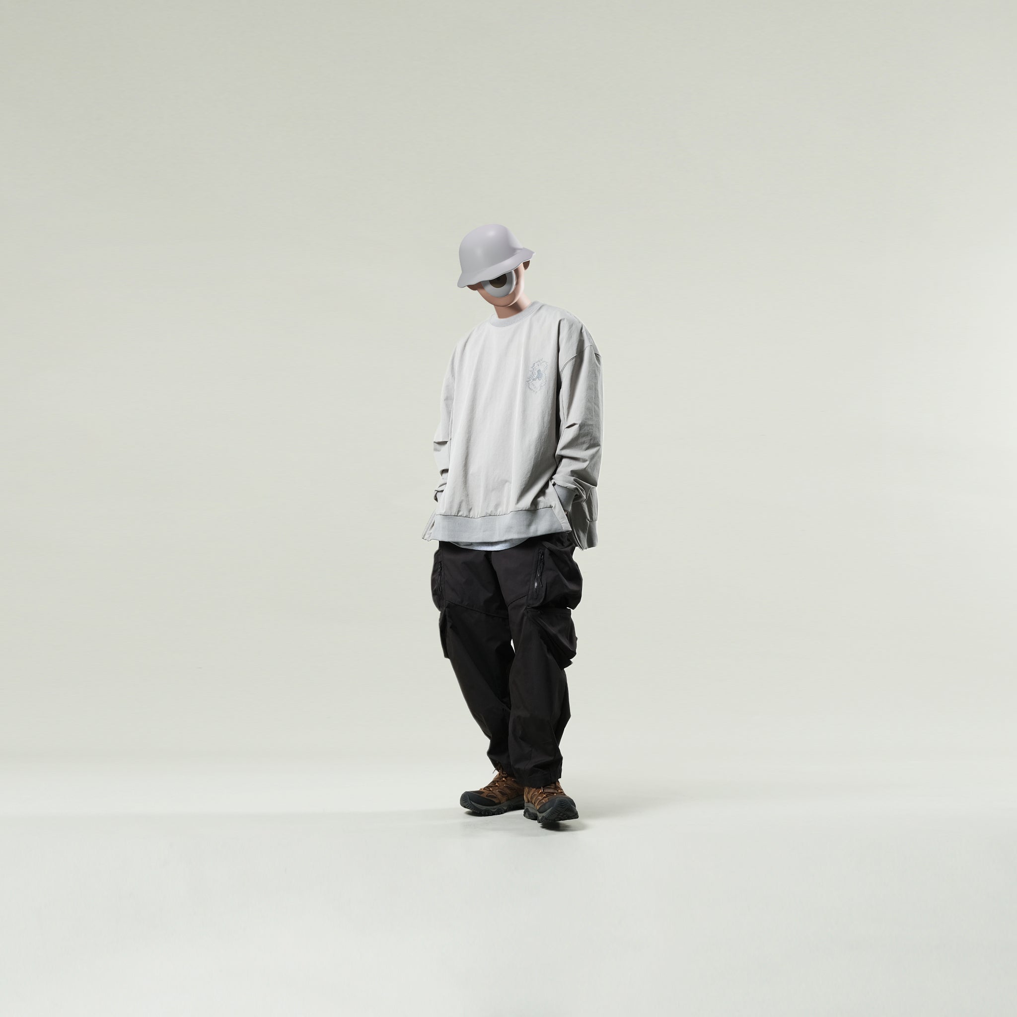 Capsule Series / CB101 Irregular Pocket Balloon Pants (Black)