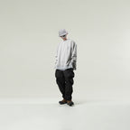 Capsule Series / CD080 “Reincarnation” Nylon Crewneck (Cadet Grey)