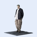 Capsule 01 / CSP-121 Double Layered Cargo Pocket Nylon Pants (Khaki)