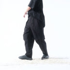 Capsule 03 / CB118 Nylon Parallelogram Pants (Black)