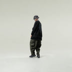 Capsule Series / CD080 “Reincarnation” Nylon Crewneck (Black)