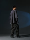AW22 / 02 — T22-063 Armored Arm Nylon Long Sleeve T-shirt (Grey)