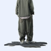 Capsule 03 / CSP-124 Adjustable Panelled Relaxed Pants  (Green)