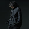 AW22 / 06 —J22-024  Flexible Collar Windbreaker (Black)
