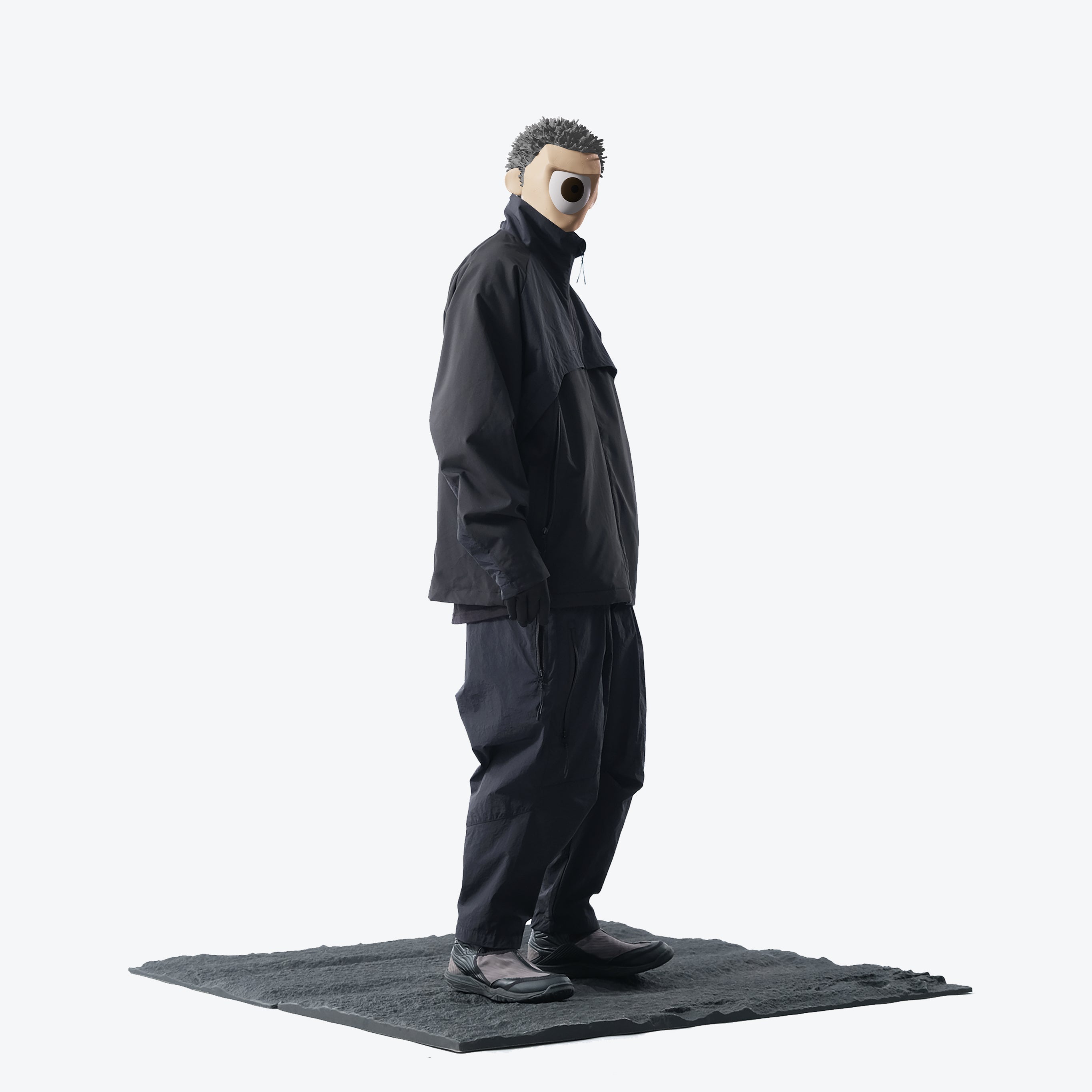 Capsule 02 / CSJ-003 Windproof softshell Jacket (Black)