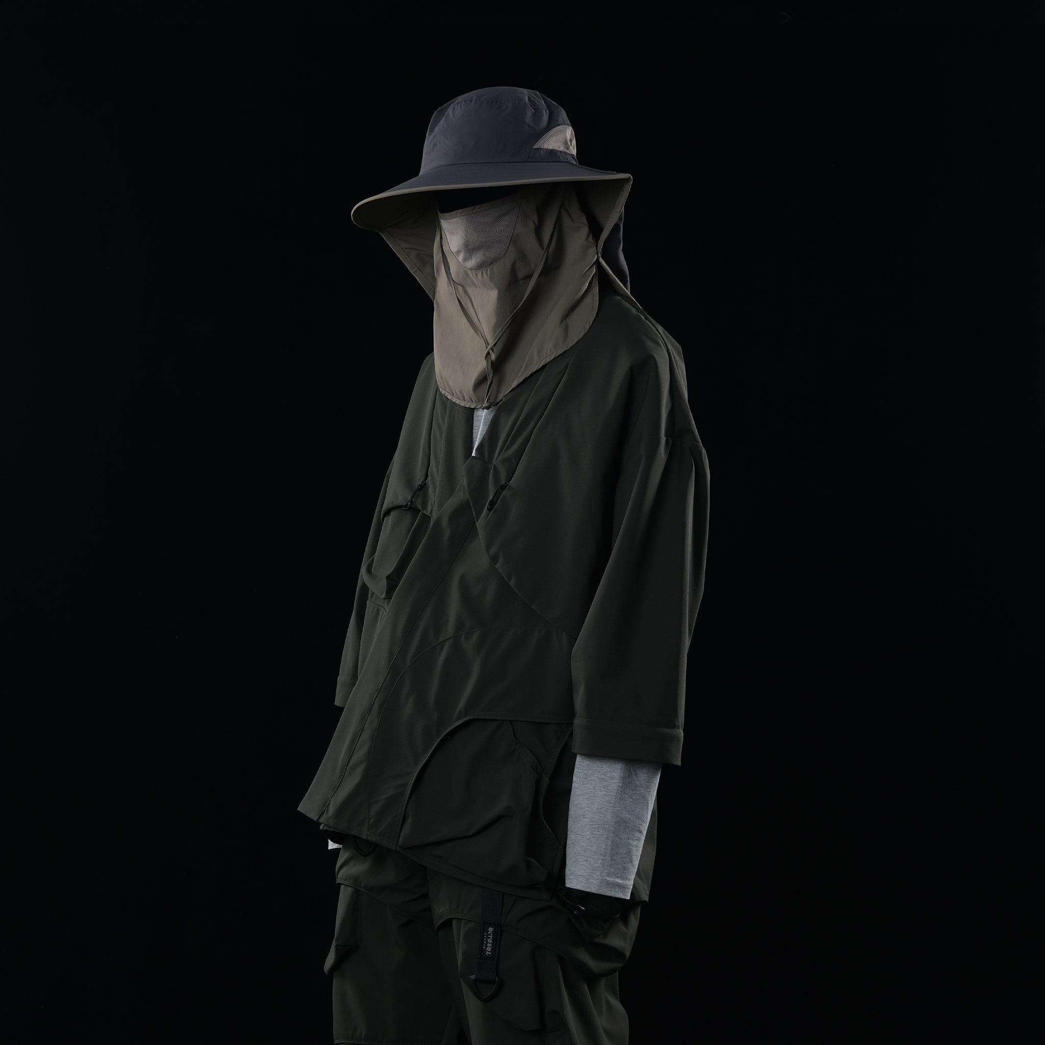 OS-TT03 Cascade Kimono Jacket (Green)