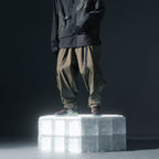 AW22 / 12 —  P22-123 Adjustable Spiral Pants  (Khaki)