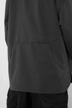 Capsule Series / CD077 Cargo Pocket Nylon Crewneck (Dark Grey)