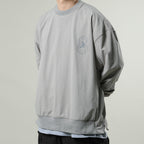 Capsule Series / CD080 “Reincarnation” Nylon Crewneck (Cadet Grey)
