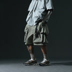 SS23 / 04 —  S23-066 2-Layer Loose Short (Seal Green)
