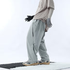 Capsule 01 / CSP-116 Hidden Pocket Adjustable Loose Pants  (Light Grey)