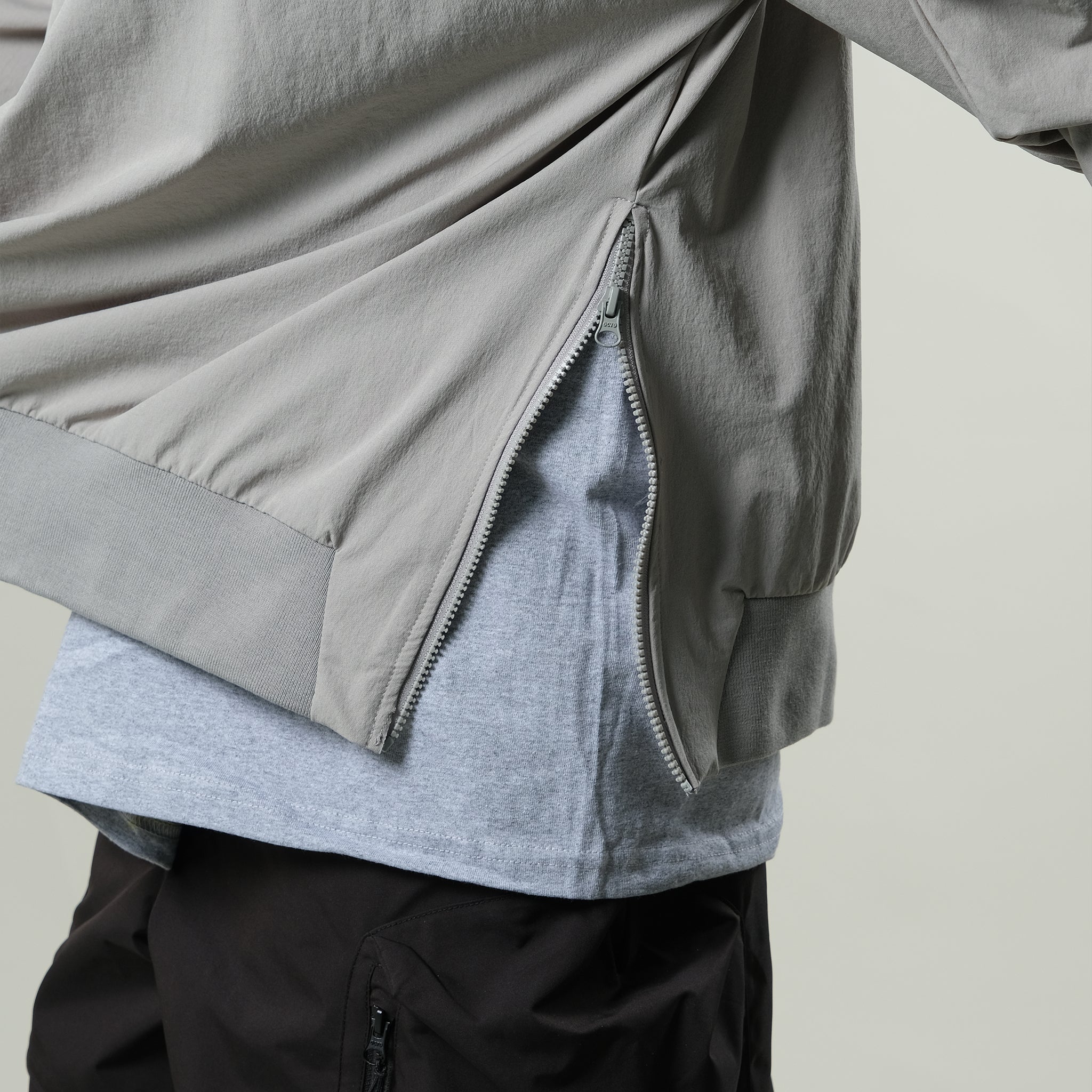 Capsule Series / CD080 “Reincarnation” Nylon Crewneck (Cadet Grey)