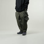 Capsule Series / CB101 Irregular Pocket Balloon Pants (Green)