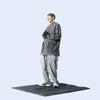 Capsule 01 / CST-111 Flexible Pocket Nylon Long Sleeve T-shirt  (Pewter Green)