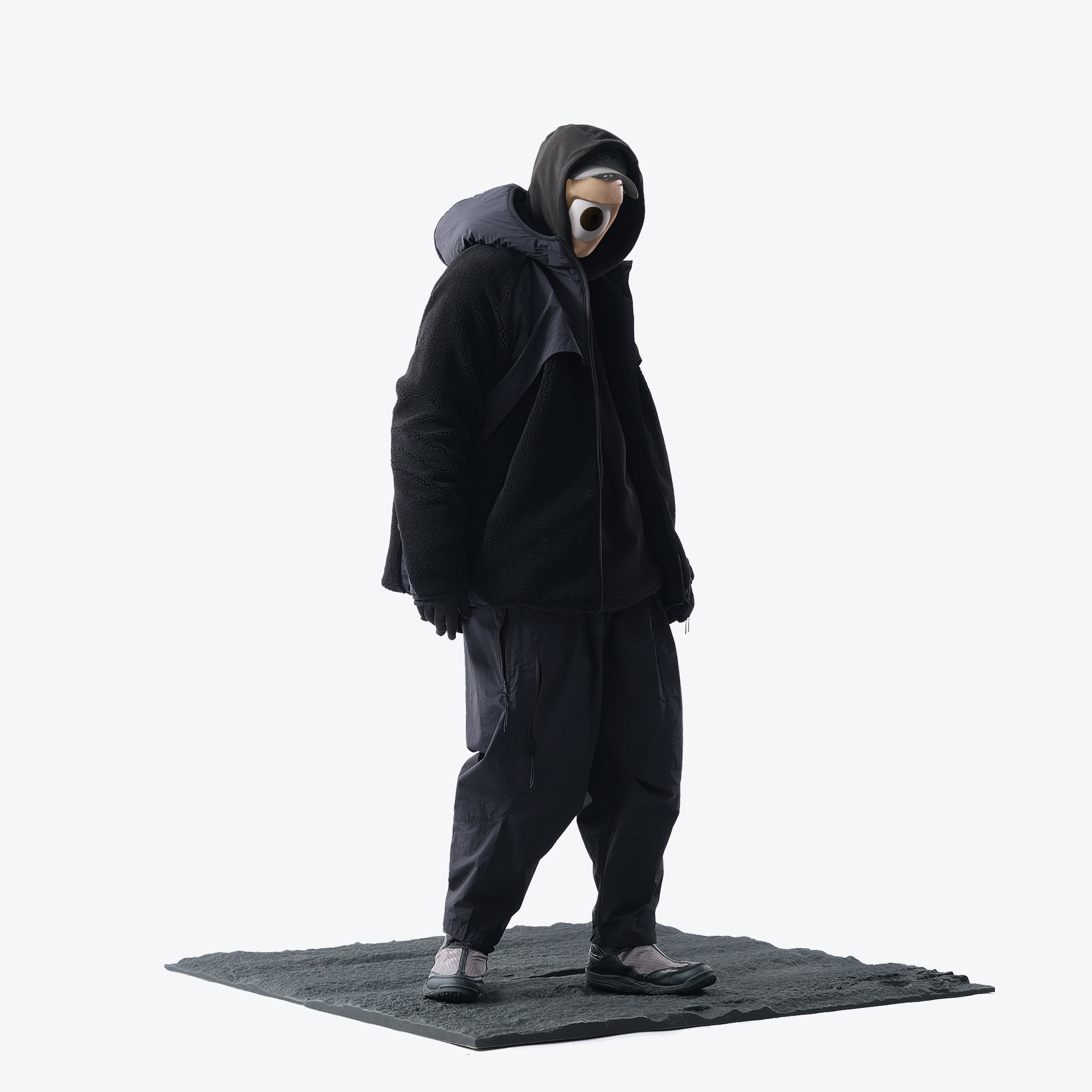 Capsule 02 / CSJ-002 Heavyweight Fleece Jacket (Black)