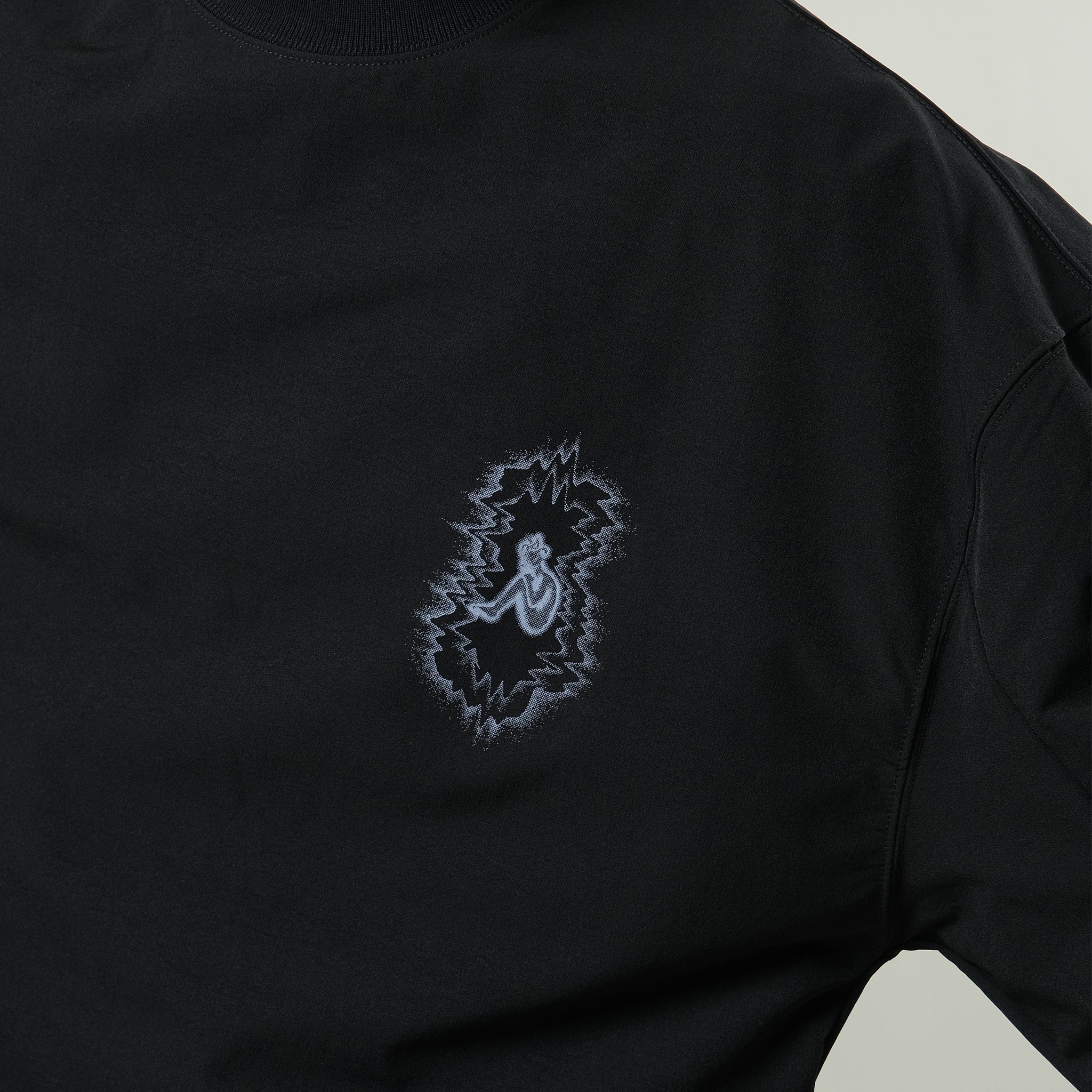 Capsule Series / CD080 “Reincarnation” Nylon Crewneck (Black)