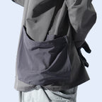 Capsule 01 / CST-111 Flexible Pocket Nylon Long Sleeve T-shirt  (Pewter Green)