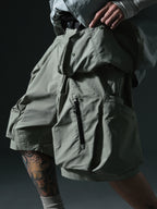 SS23 / 04 —  S23-066 2-Layer Loose Short (Seal Green)