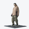 Capsule 02 / CSP-123 Quadruple Zipped Nylon Pants  (Khaki)