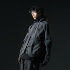 AW22 / 06 —J22-024  Flexible Collar Windbreaker (Gauntlet Green)