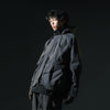 AW22 / 06 —J22-024  Flexible Collar Windbreaker (Gauntlet Green)
