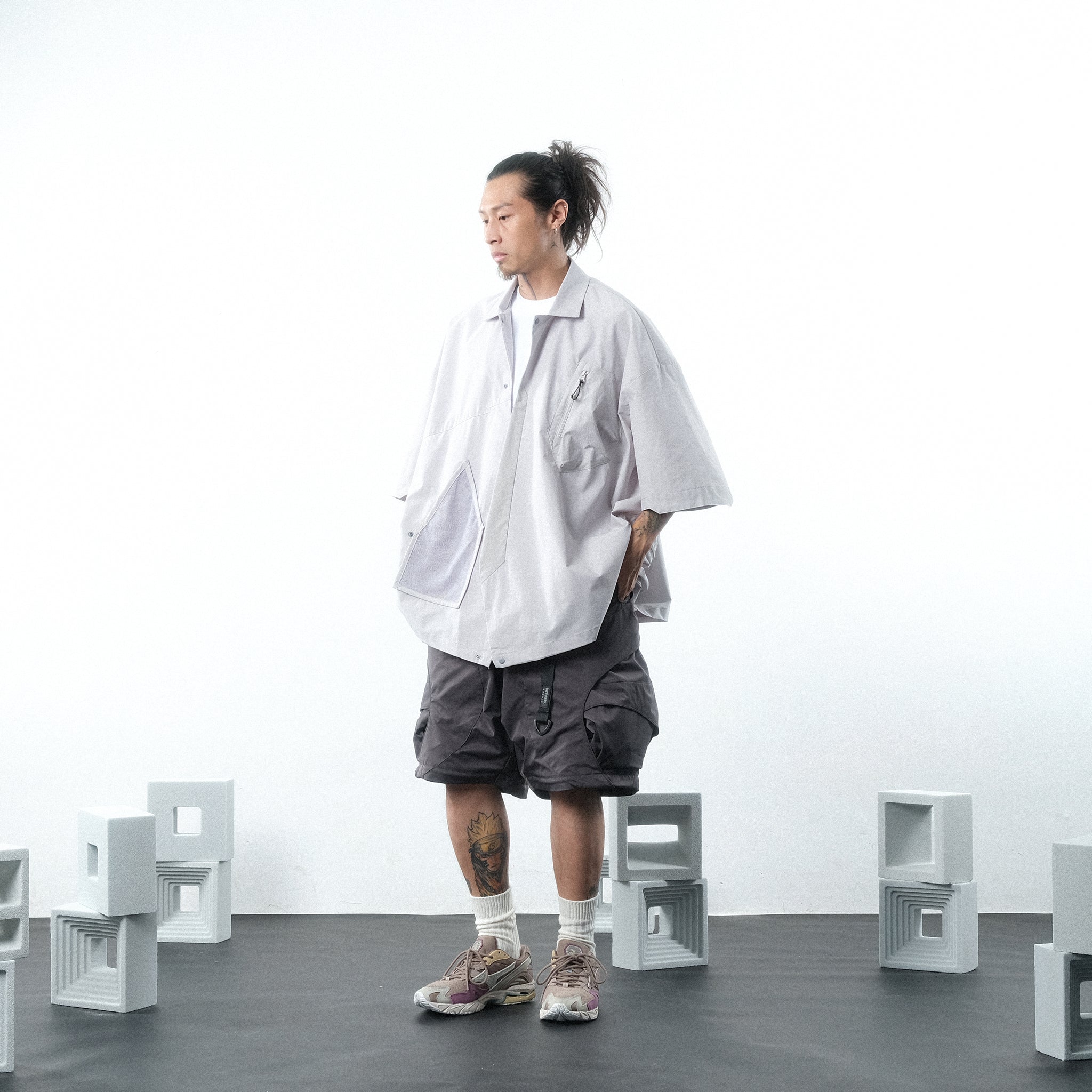 SS22/ 12 ST-074 Samue Shirt (Ivory White)