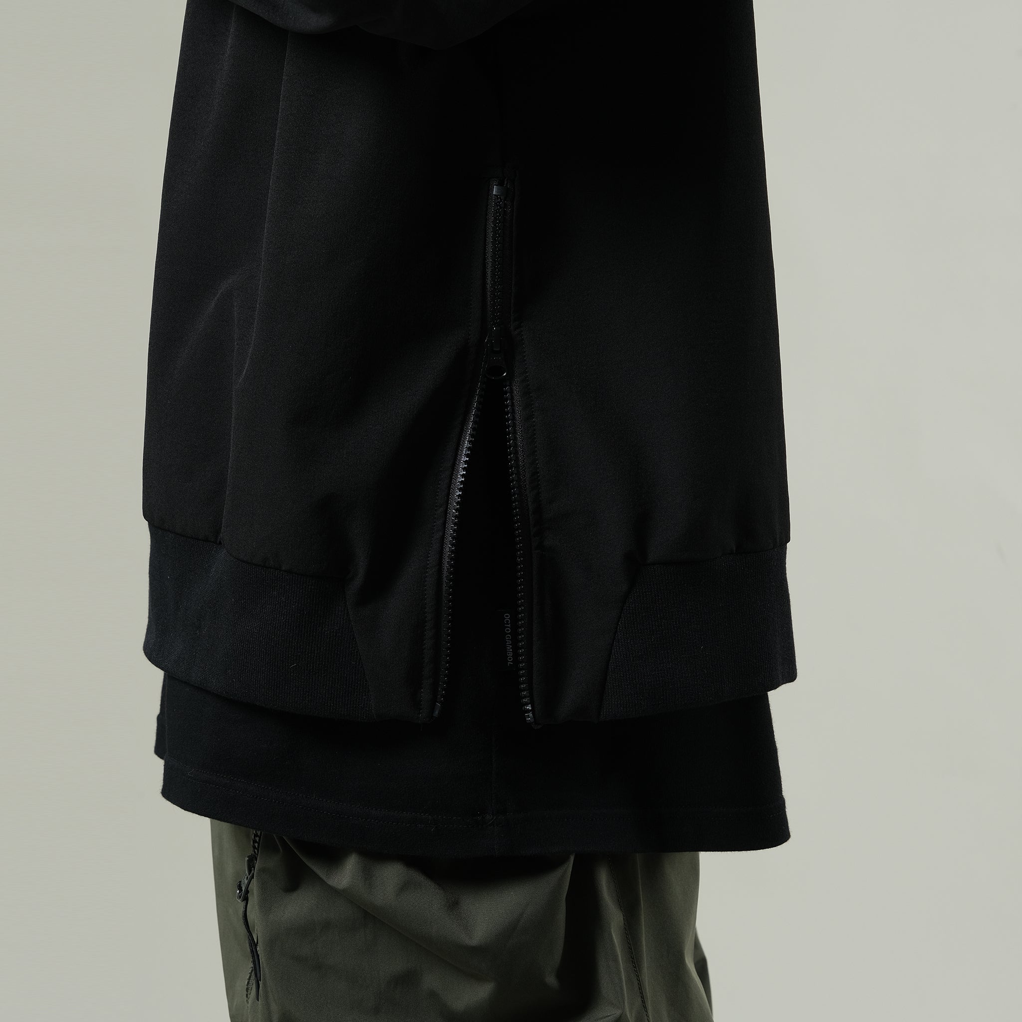 Capsule Series / CD080 “Reincarnation” Nylon Crewneck (Black)