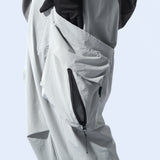 Capsule 01 / CSP-121 Double Layered Cargo Pocket Nylon Pants (Ivory Grey)