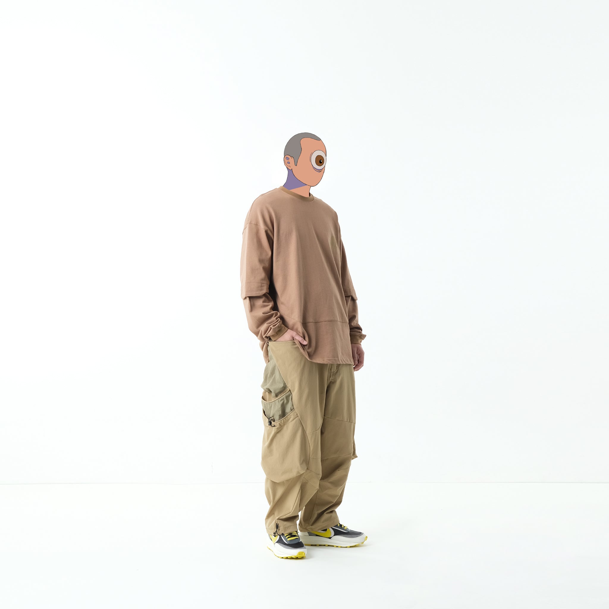 Capsule Series / CB105 Expandable Pocket Pants (Khaki)