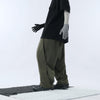Capsule 01 / CSP-116 Hidden Pocket Adjustable Loose Pants  (Green)