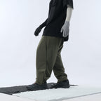 Capsule 01 / CSP-116 Hidden Pocket Adjustable Loose Pants  (Green)